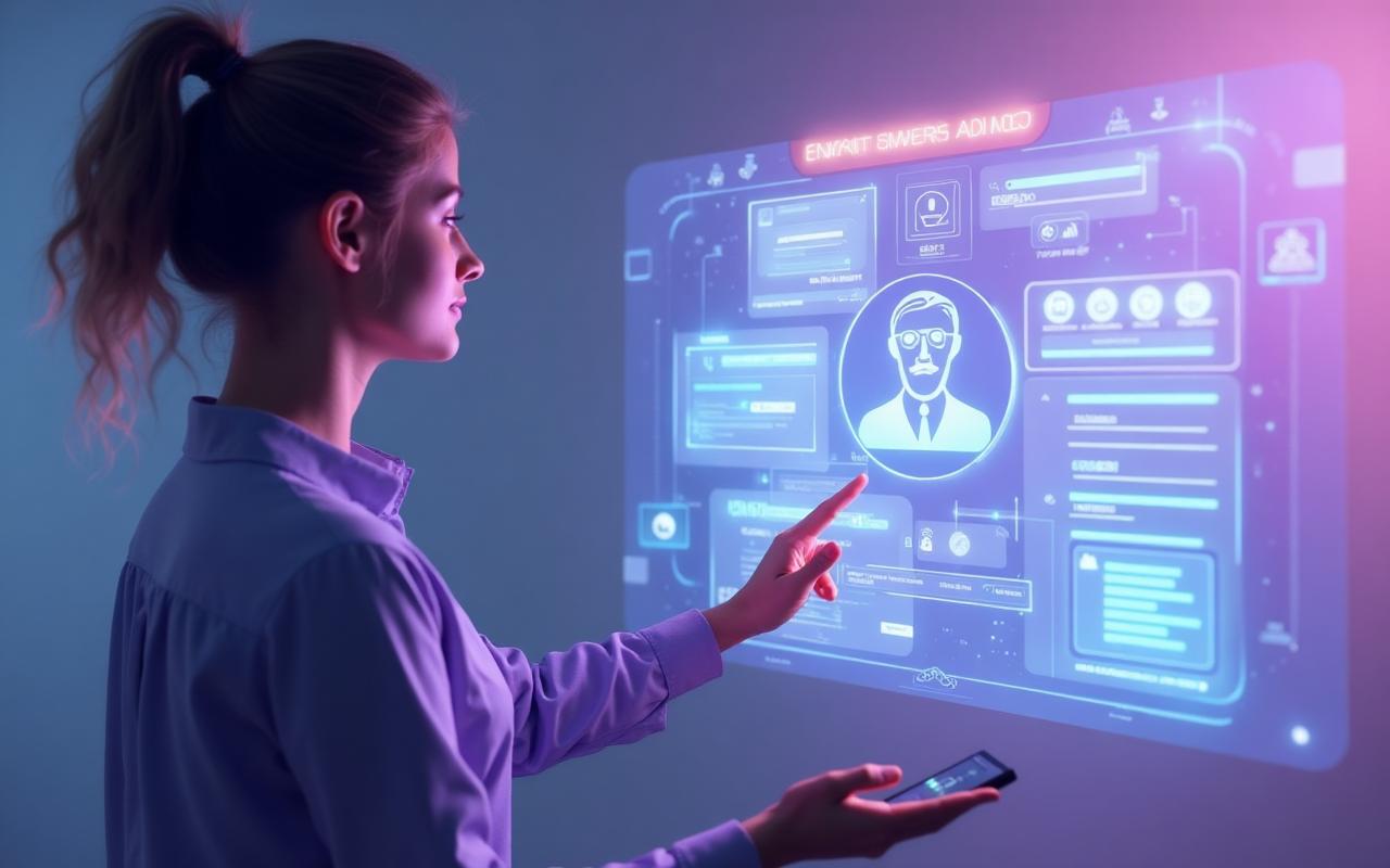 Training provider using AI enrollment system with student inquiries and course information